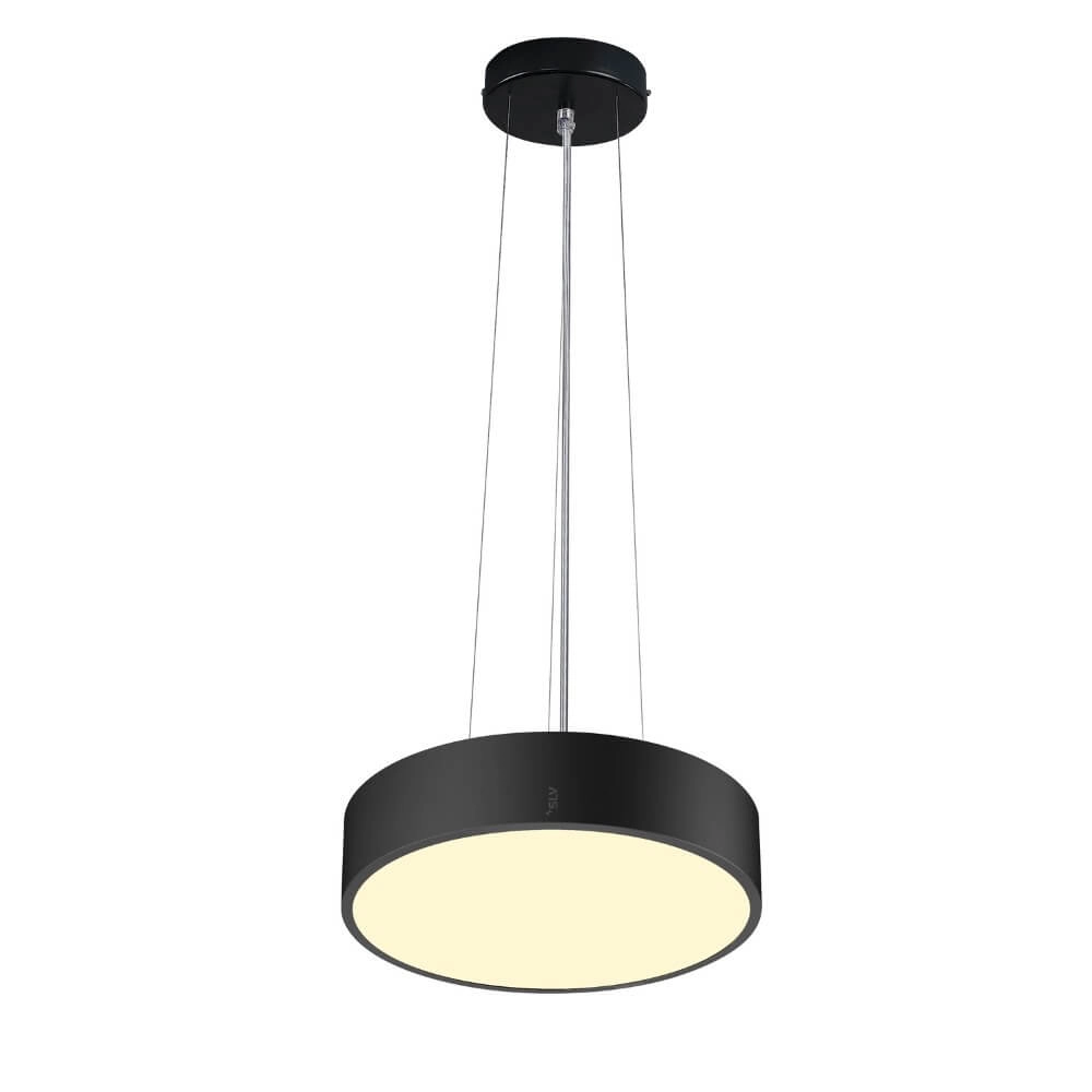 Deckenleuchte / Hängeleuchte Medo 30 schwarz - CCT - Ø 28cm SLV 4024163276733
