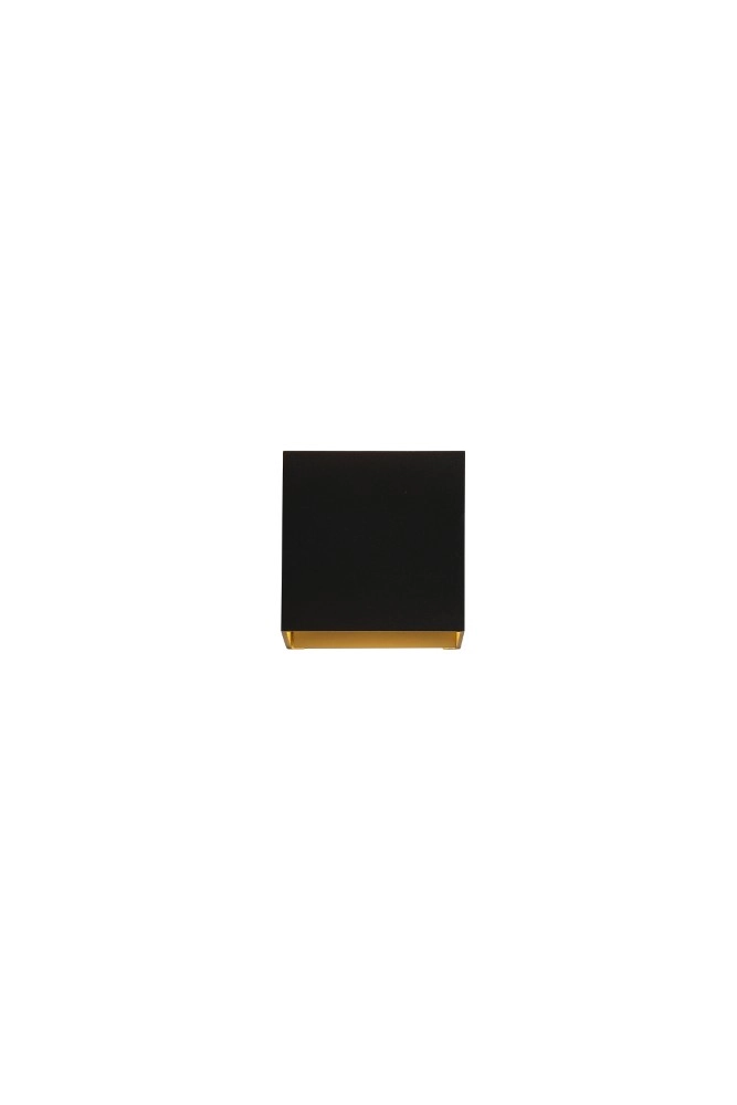 Aufputz-Spot Newton Up & Down Schwarz und Gold Searchlight 5053423285092