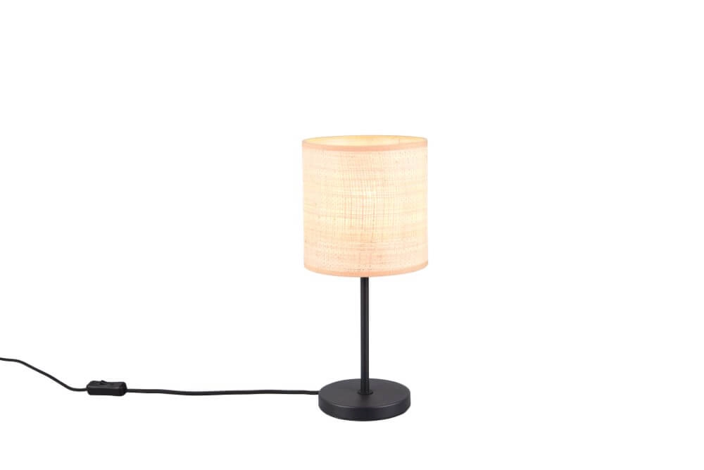 Schöne cremefarbene Tischlampe Aimee Ø 17cm