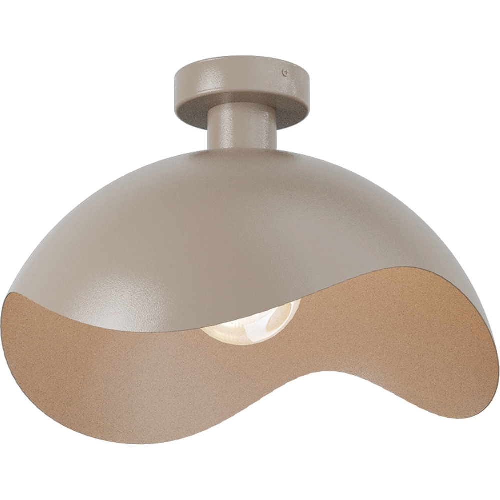 Design-Deckenlampe Volta Ø 40cm – wellig – Sand