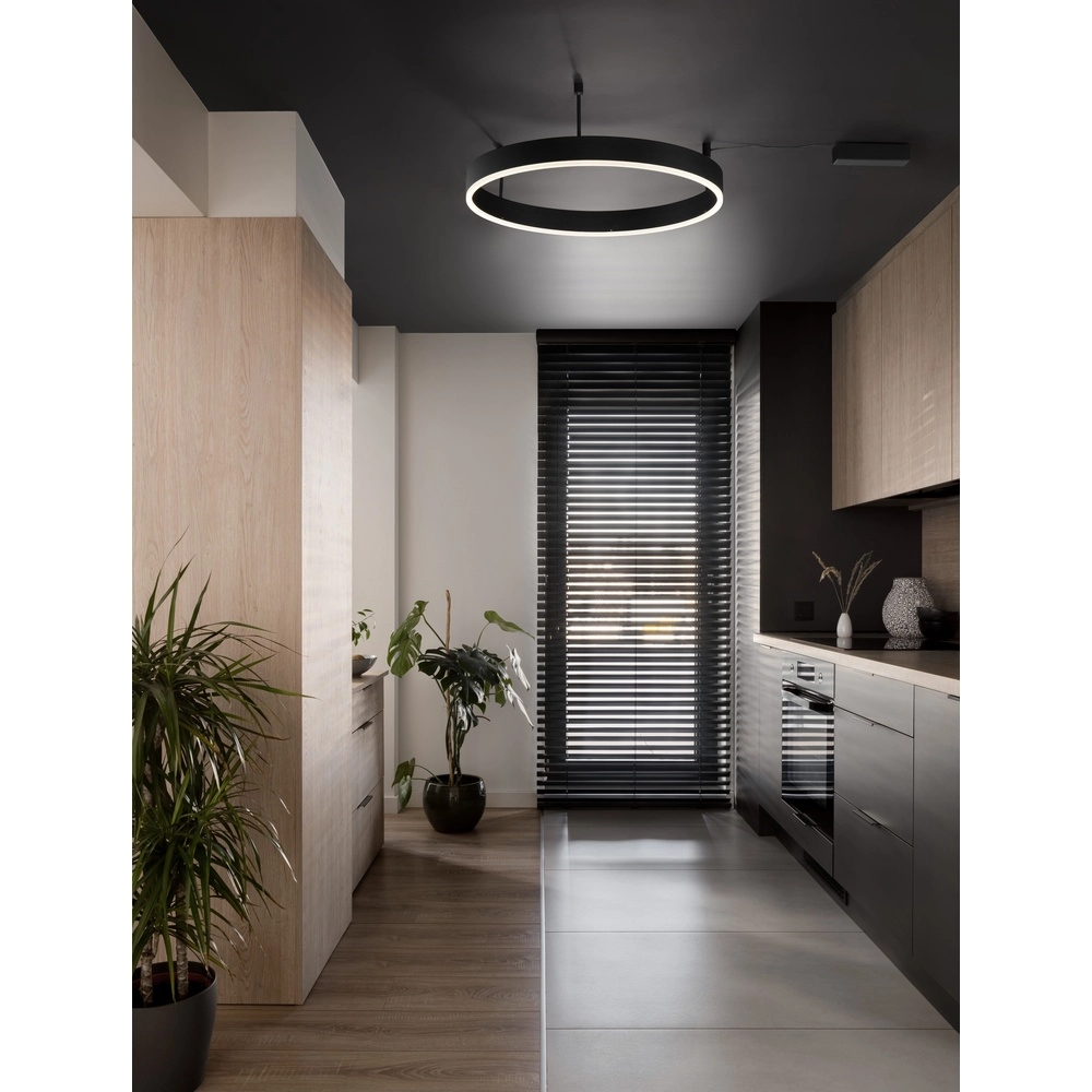 Deckenlampe Motif schwarz Ø 60cm Lyora 5212017442963