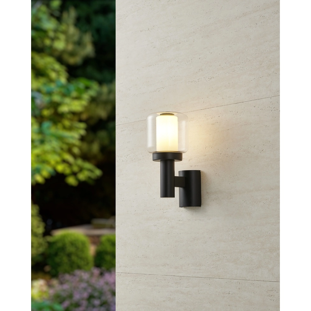 Design-Wandlampe Poliento Schwarz Eglo 4046806039505
