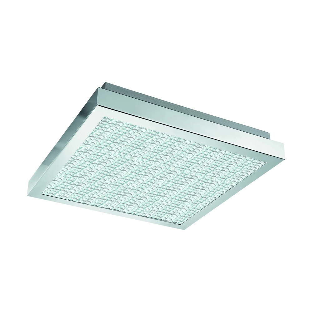 Deckenlicht Cardito quadratischer Chrom Eglo 4046806039086