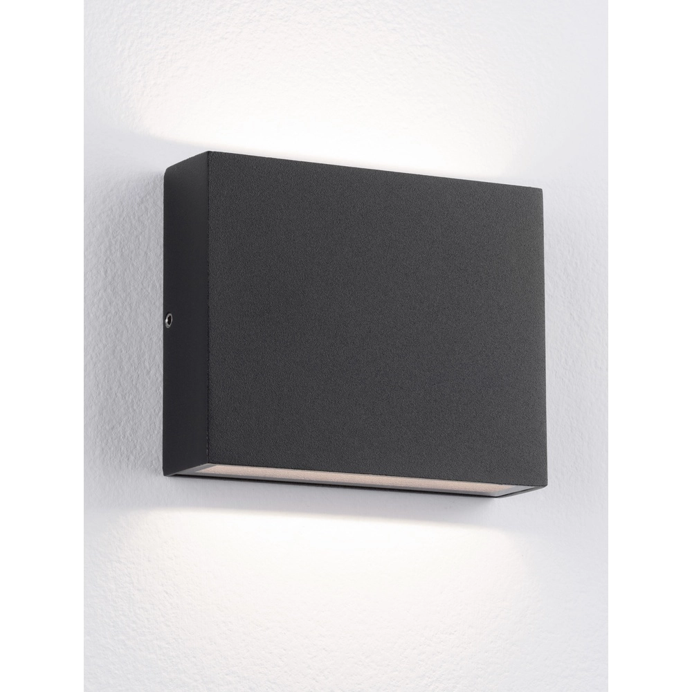 Schlanker Wandstrahler Tick Up- und Downlight schwarz Lyora 5212017453631