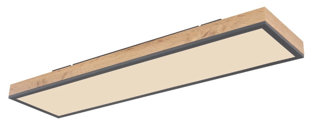 Dimmbare LED-Deckenleuchte Doro 80x20cm