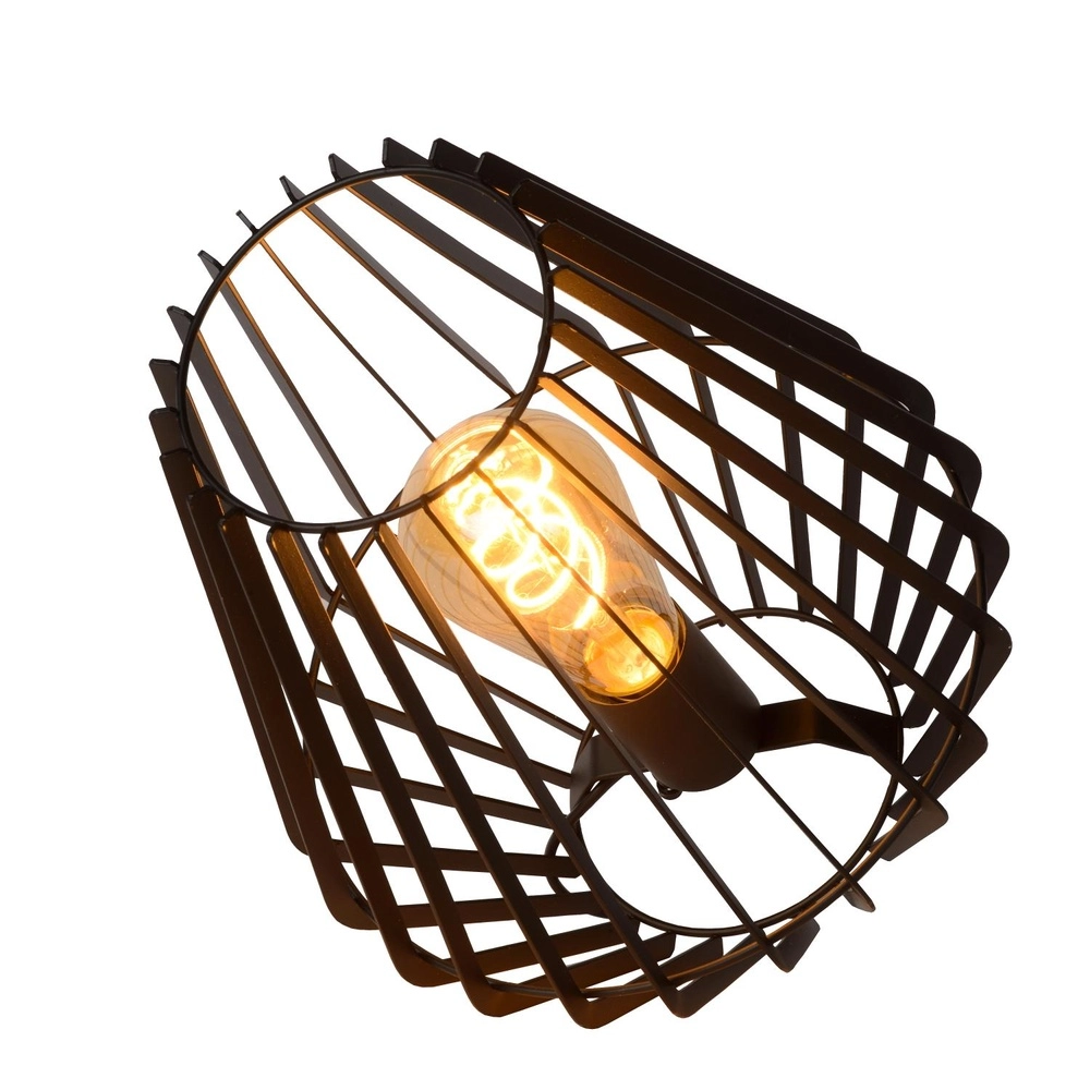 Tischlampe Reda Schwarz Lucide 5411212782496