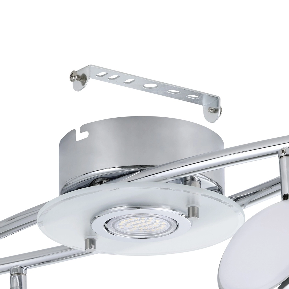 4-Licht Deckenlampe Salto Chrom Eglo 9002759328290