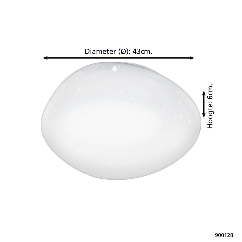 Deckenlampe Zigbee Sileras-Z Ø 43cm Eglo 9008606226054