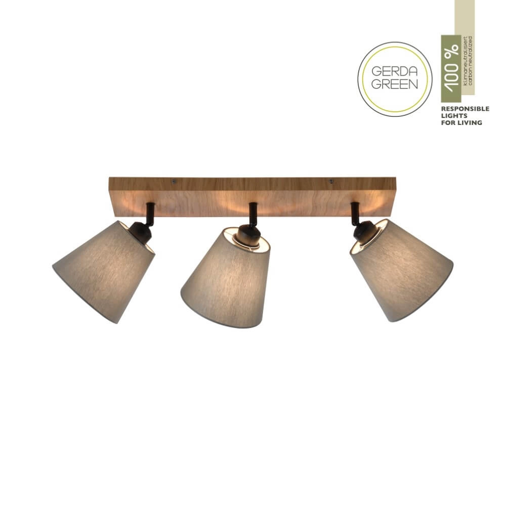 Deckenleuchte Green Michel 3-flammig Just Light 4043689995041