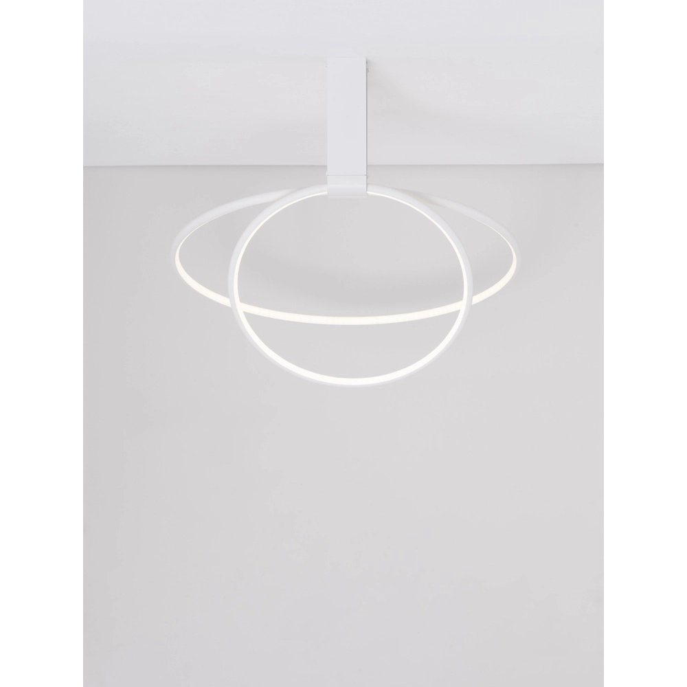 Design-Deckenleuchte Garve weiß Ø 40cm und Ø 60cm