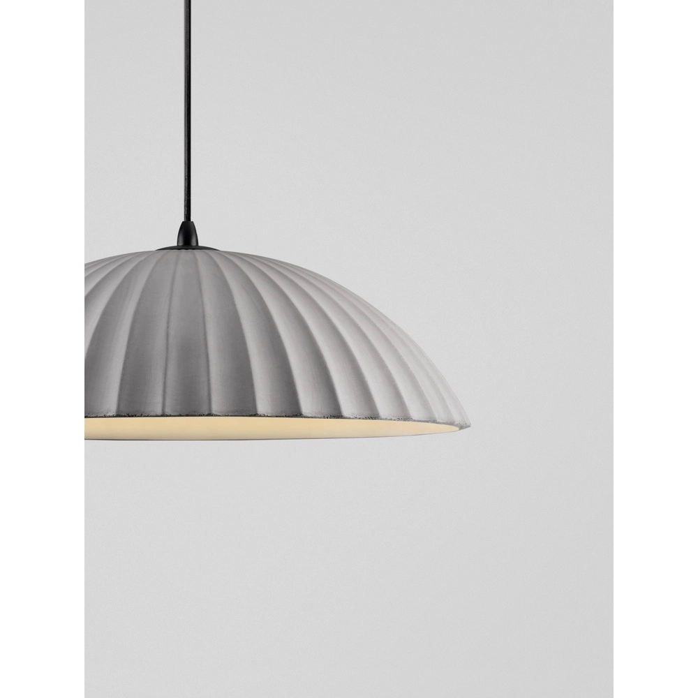 Pendelleuchte Ammos grau Ø 50cm Lyora 5212017469038