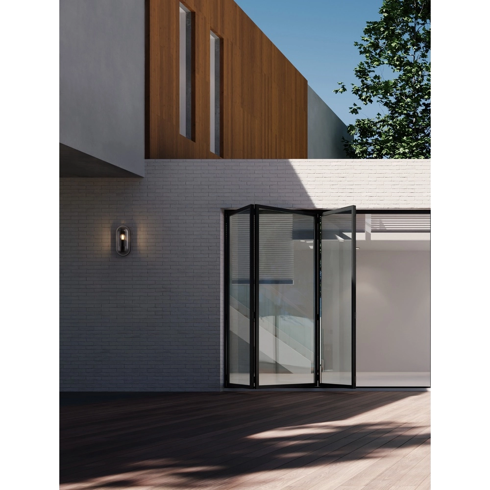 Ovale Wandleuchte Amel Klassisches Anthrazit Lyora 5212017449382