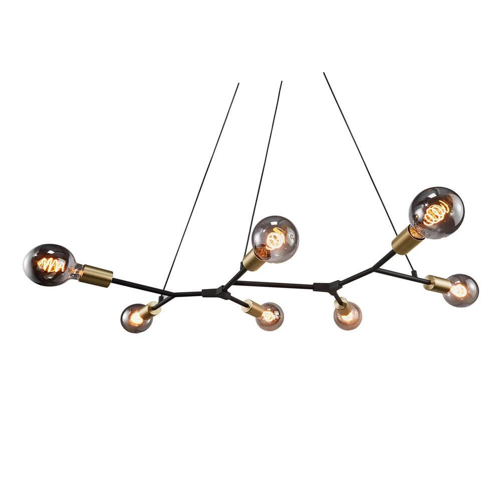 Design-Pendelleuchte Josefine schwarz länglich Nordlux 5704924001055