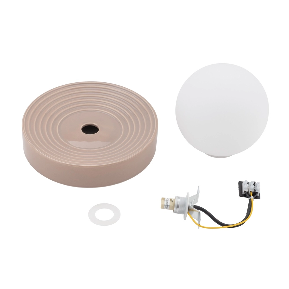 Design-Wandlampe Clay rosa Ø 22cm Lyora 5903139117463