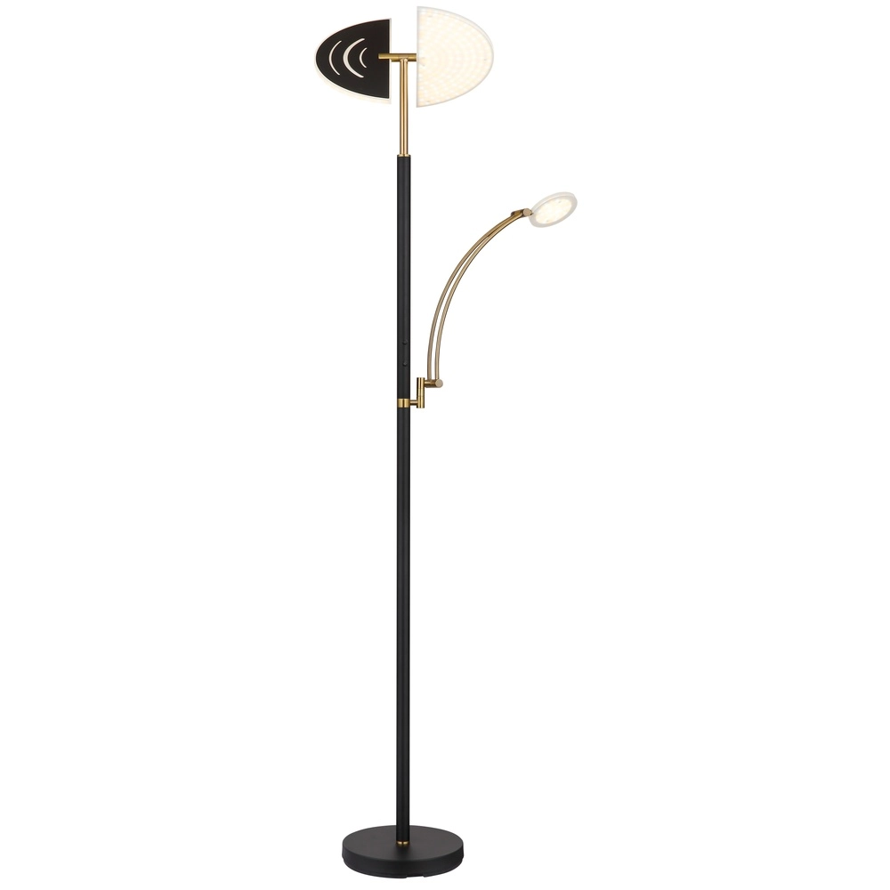 Stehlampe Tirana Schwarz Globo 9007371471119