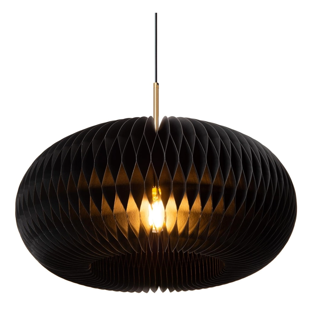 Pendellampe Armoni Ø 52 cm schwarz Lucide 5411212421005