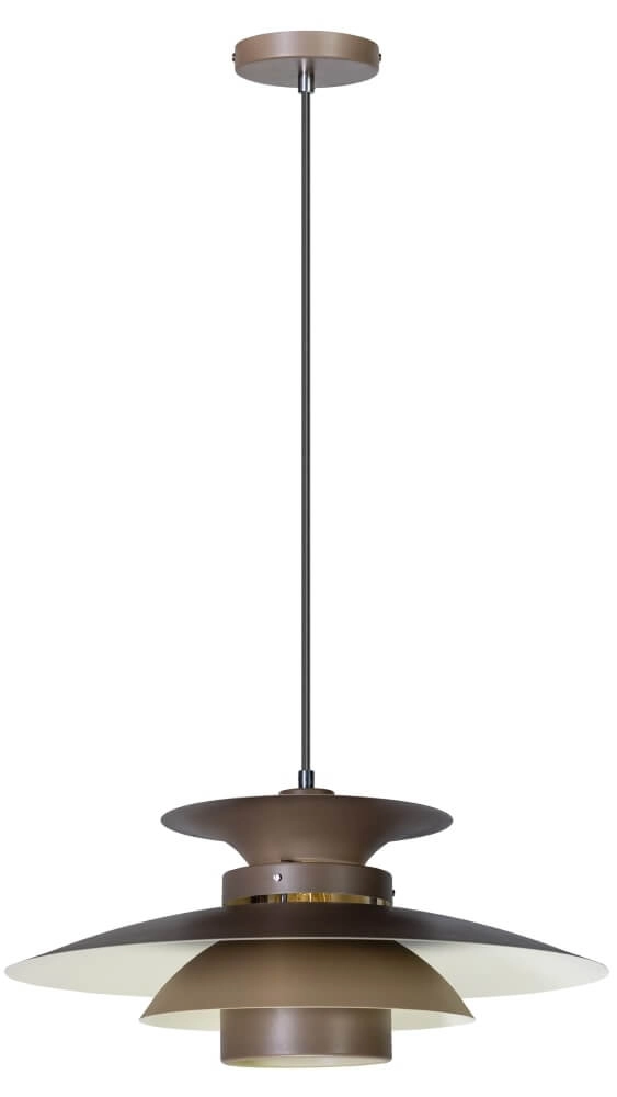 Coole Hängelampe Potenza 50cm taupe ETH 8720195308119
