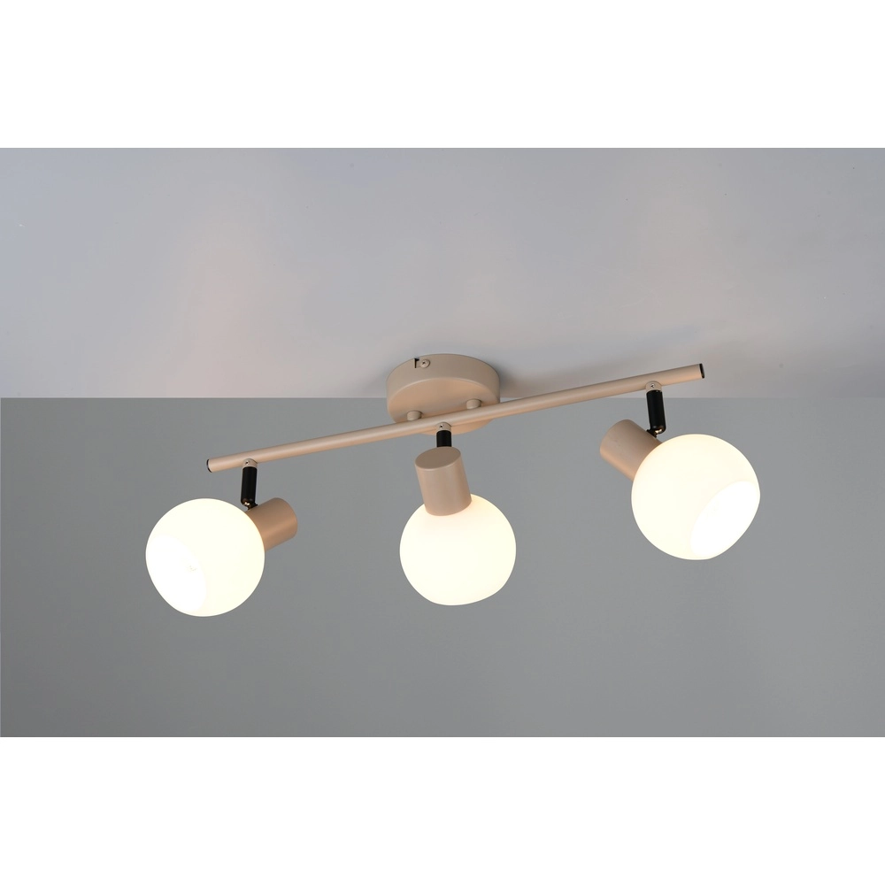 Deckenlampe Boba 3-helles Beige Trio 4017807654622