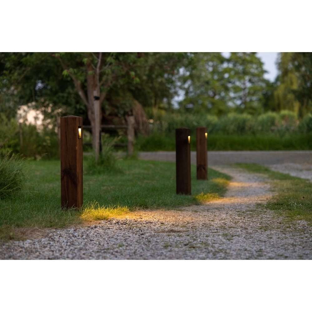 Holzpolsterlampe Torre 100 Eiche – 10x10x90cm – 2700K Timberlab 8716803514553
