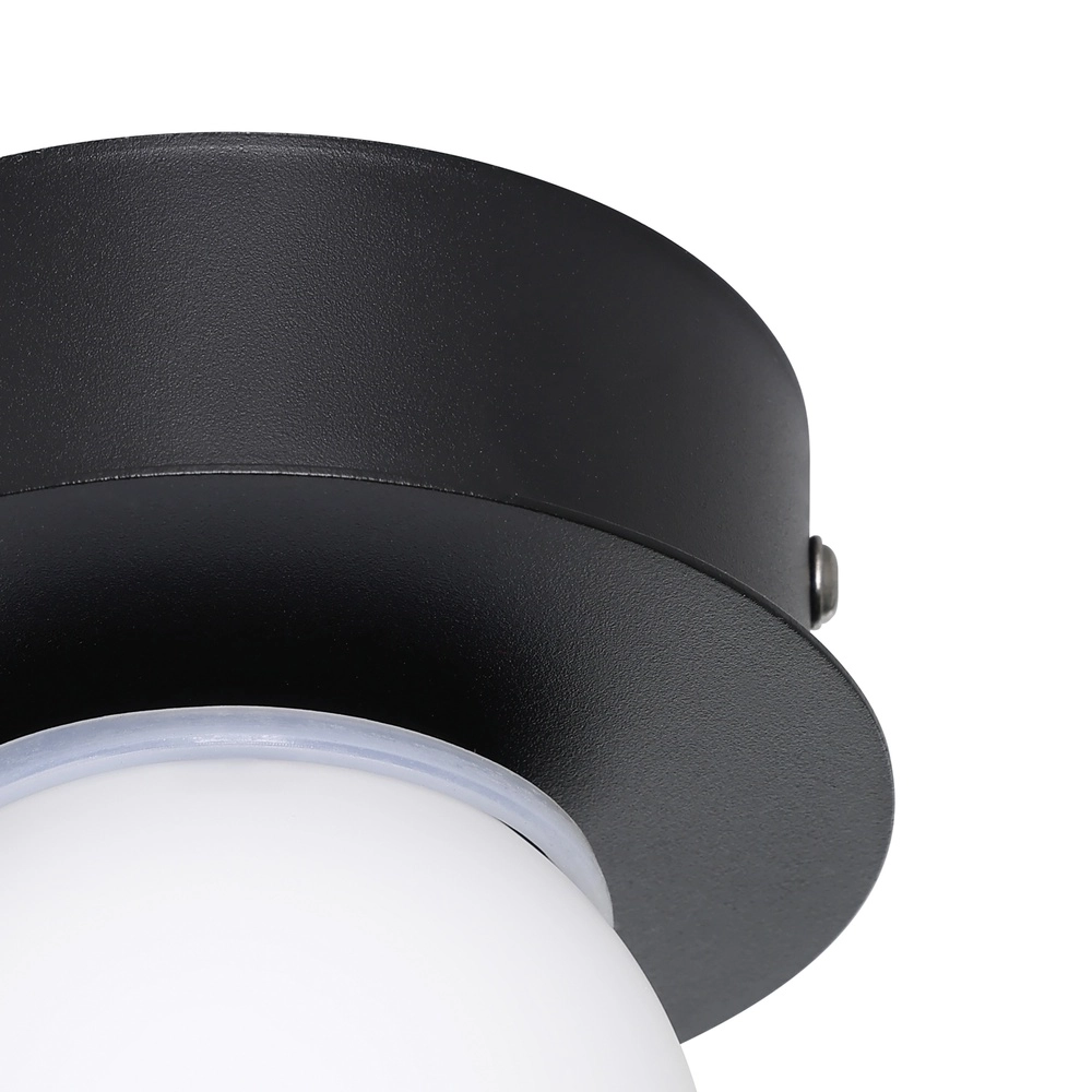 Schwarze Deckenlampe Mosiano Ø 11,5 cm Eglo 9008606286096