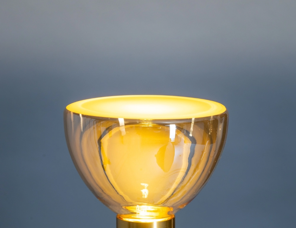 Goldene Tischlampe Lisa Ø 17cm ETH 8720195310235