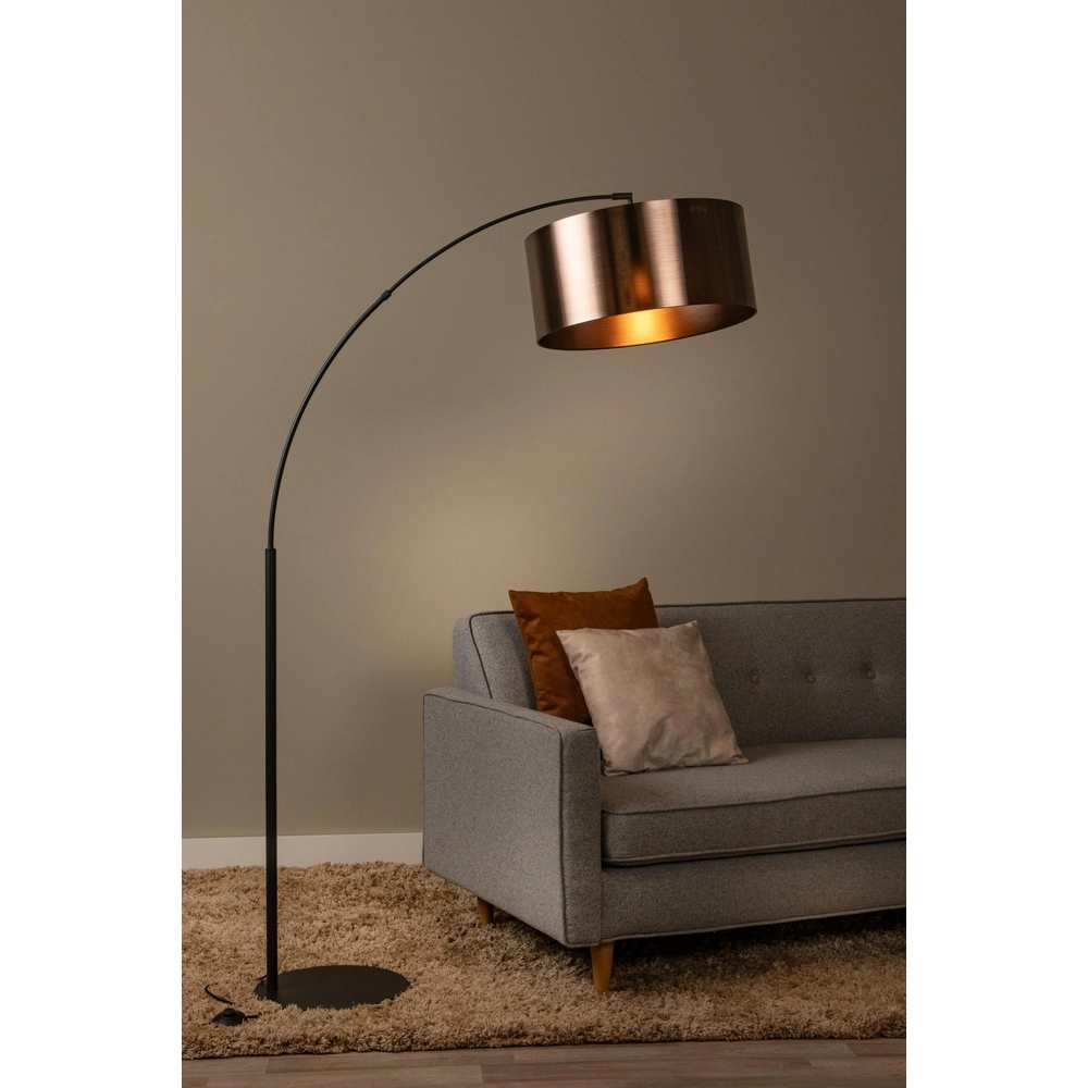 Design-Bogenlampe Rankos Schwarz Lucide 5411212051691