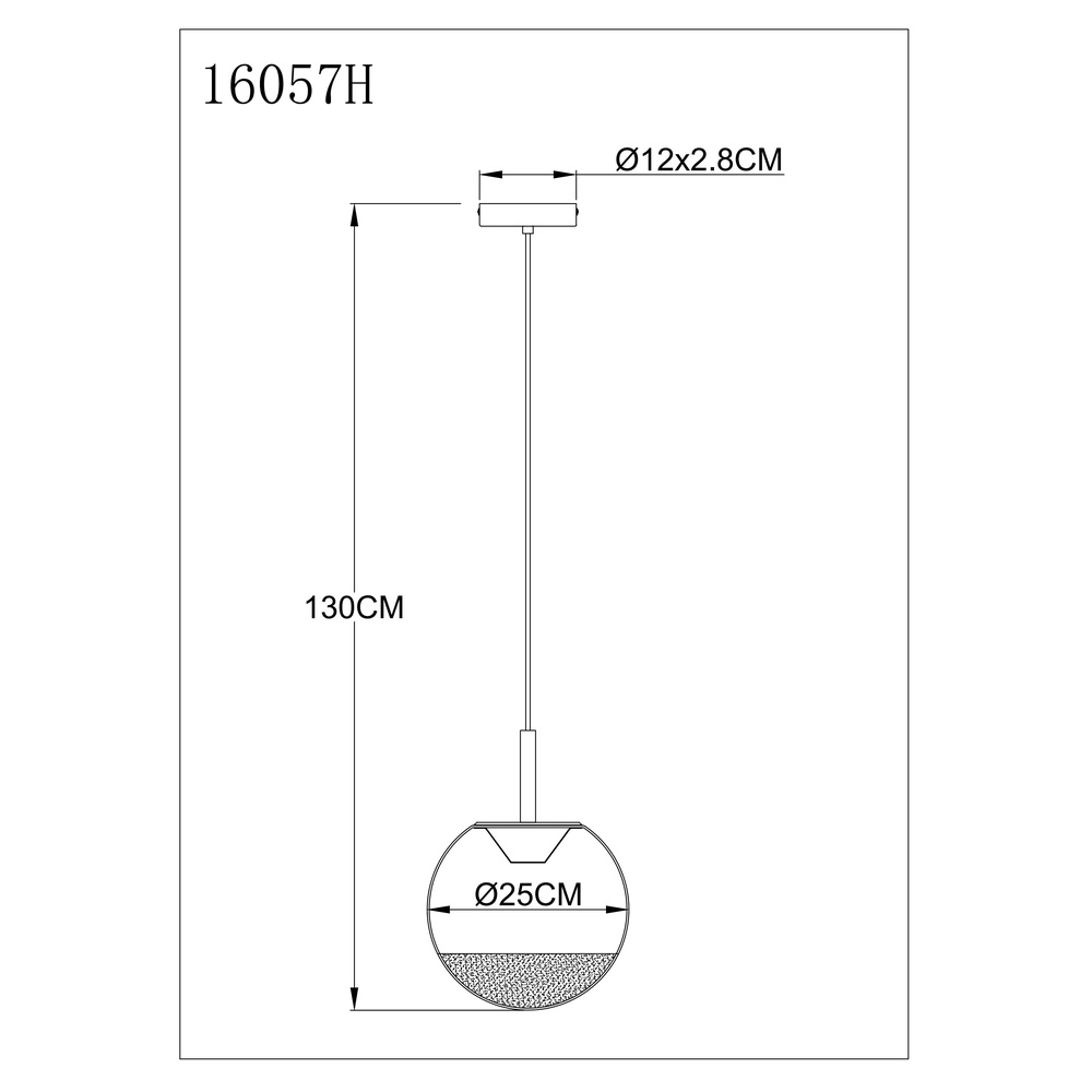Design-Pendellampe Severin schwarz mit bernsteinfarbenem Glas Globo 9007371546930