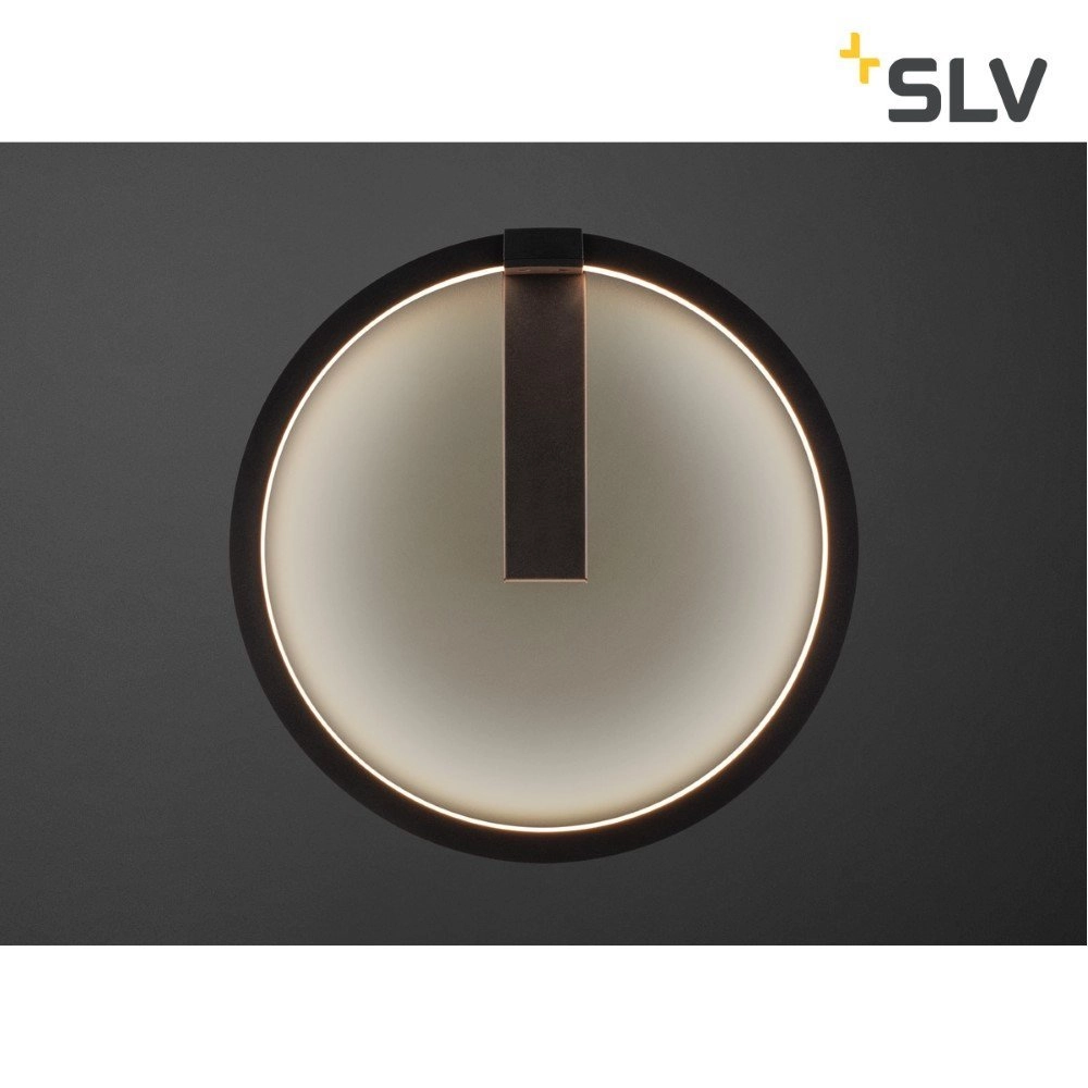 LED-Wandleuchte One Ø 40 cm schwarz SLV 4024163231091