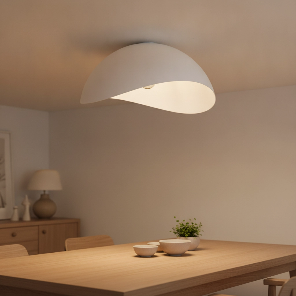 Deckenlampe Opsi weiß Ø 50cm
