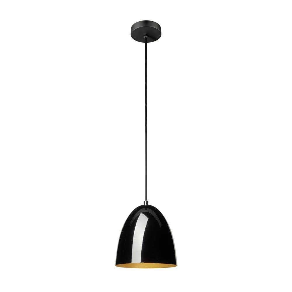 Schlanke Pendelleuchte New Para Cone 20 schwarz Ø 20cm SLV 4024163293525