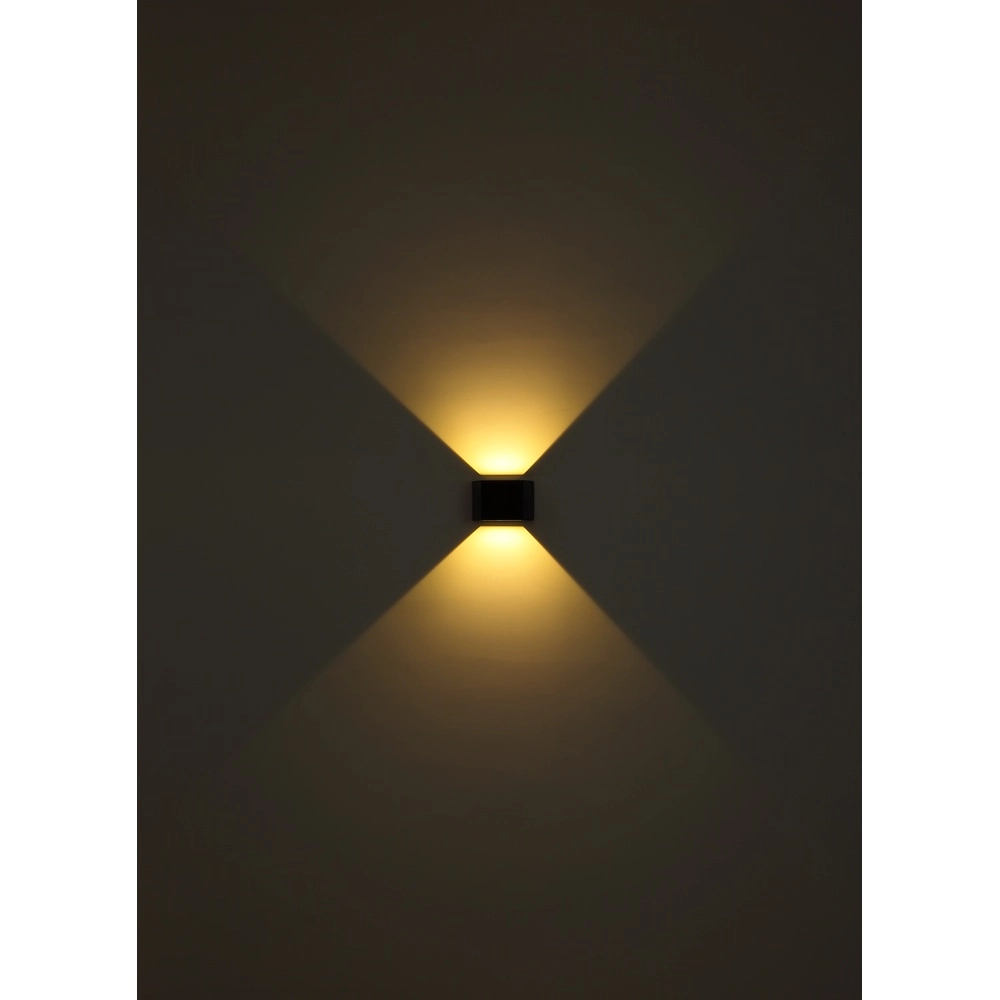 Solarwandlampe Helion Schwarz Globo 9007371448012