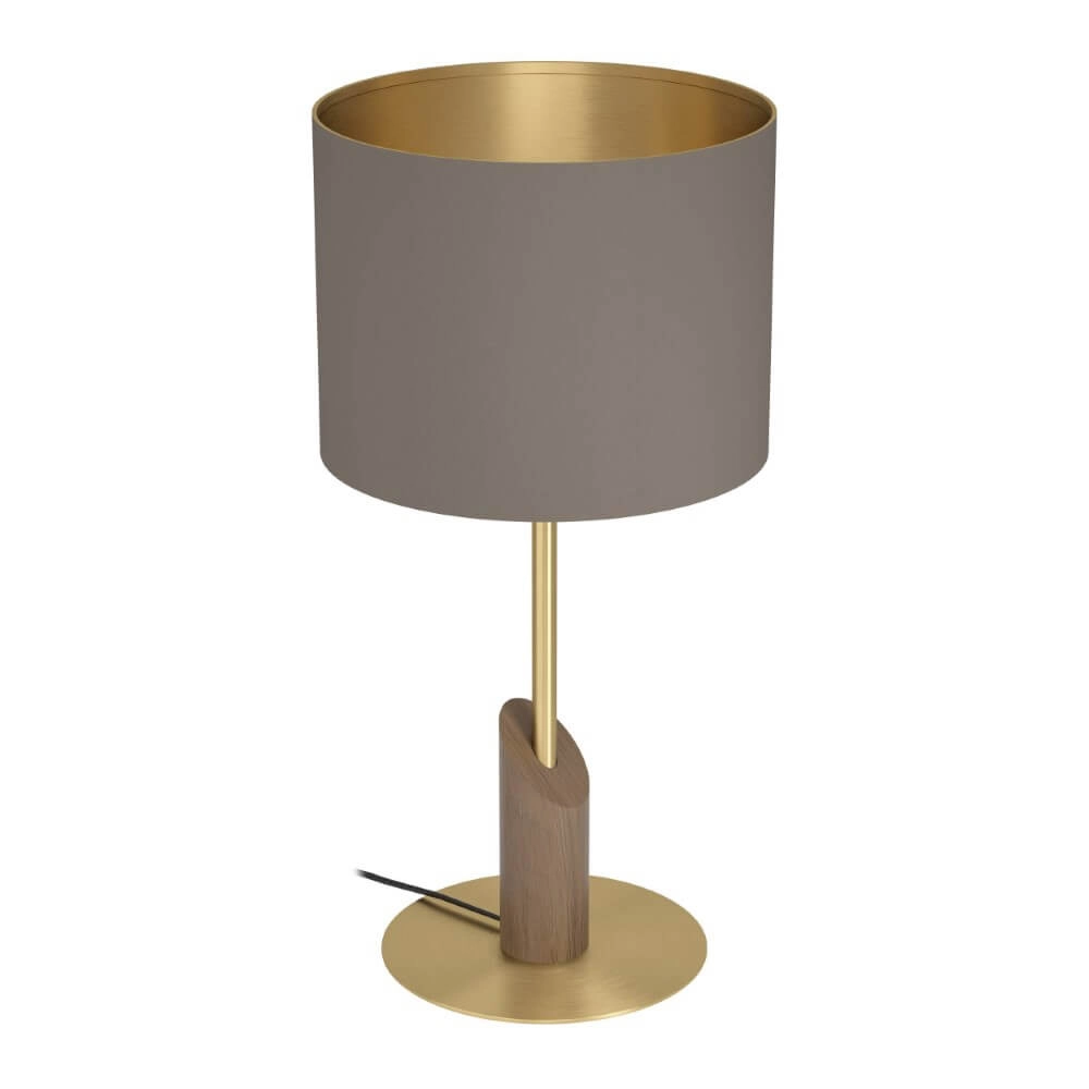 Tischlampe Santandria Gold mit braunem Farbton Stars of Light 9008606274796