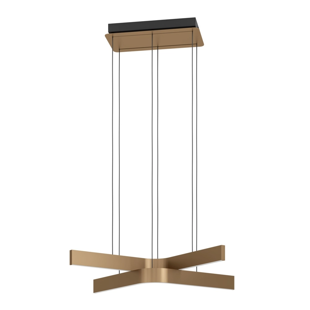 Design-Pendelleuchte Folcino-Z Kupfer Bronze