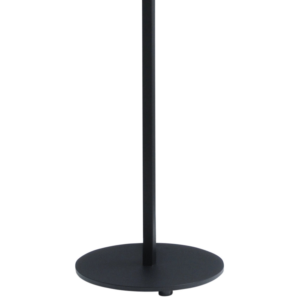 Schwarze Stehlampe Tube 130 cm mit Goldbeschlag Masterlight 8718121188669