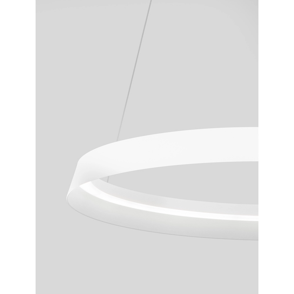 Design-Pendelleuchte Ormi Ø 60cm weiß Lyora 5212017448828