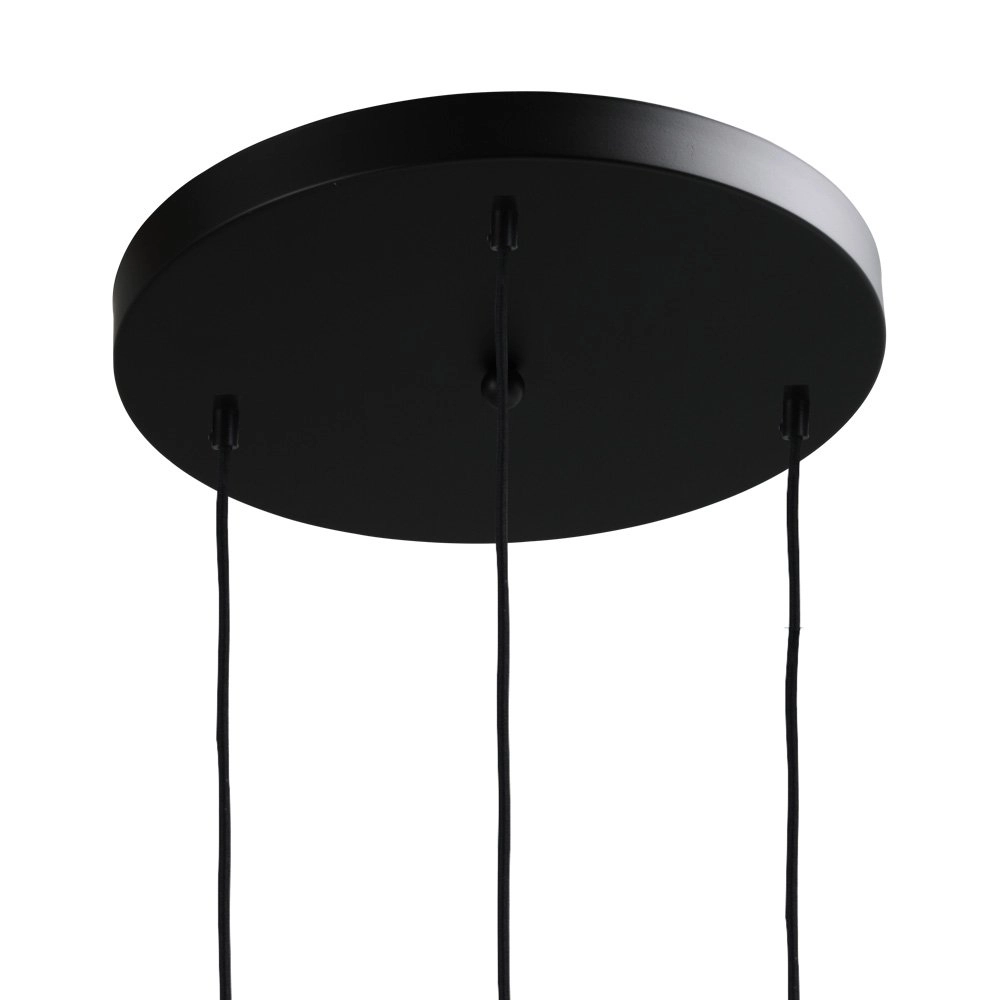 Pendelleuchte Lett ll 3-Licht-Rauchglas Masterlight 8718121181288