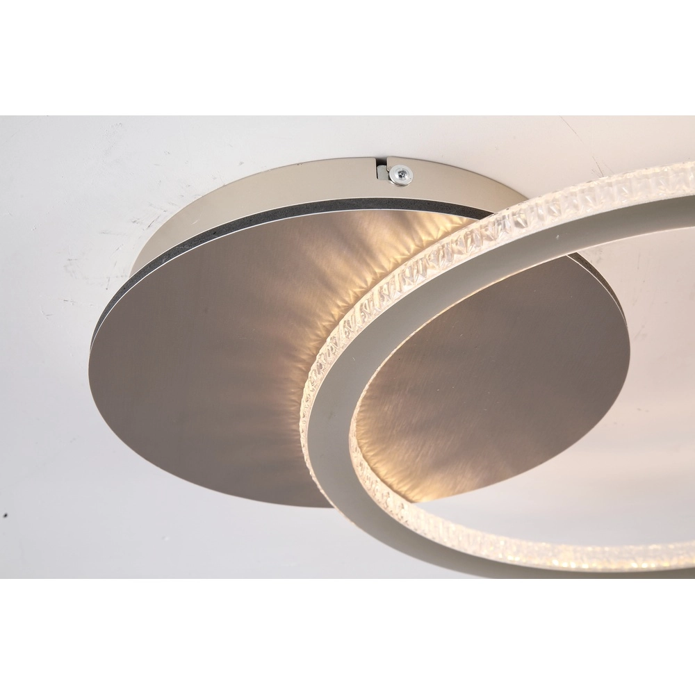 Deckenlampe Specs Champagner Single Searchlight 5053423300955
