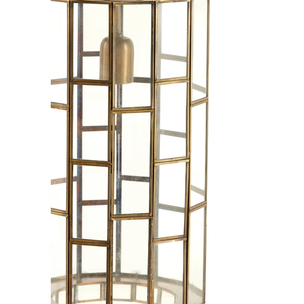 Glas-Pendellampe SÃ¸strene Ø 24cm – Glas mit Messing Light & Living 8717807187262