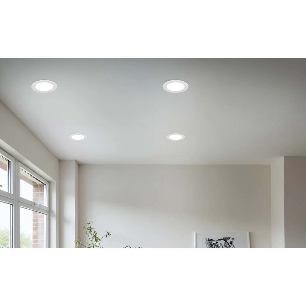 Einbaustrahler Kibo Rund weiß Trio 4017807657883