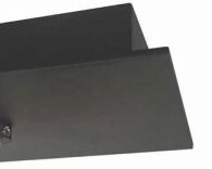 Schwarzer Scheinwerfer Meist 2-Licht Artdelight 8719831731824