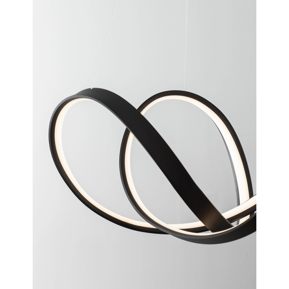Design-Pendelleuchte Apus schwarz Ø 55cm Lyora 5212017419798