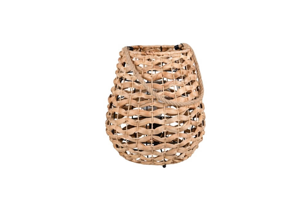 Country Tischleuchte Jean Ø 29cm Rattan Trio 4017807637687