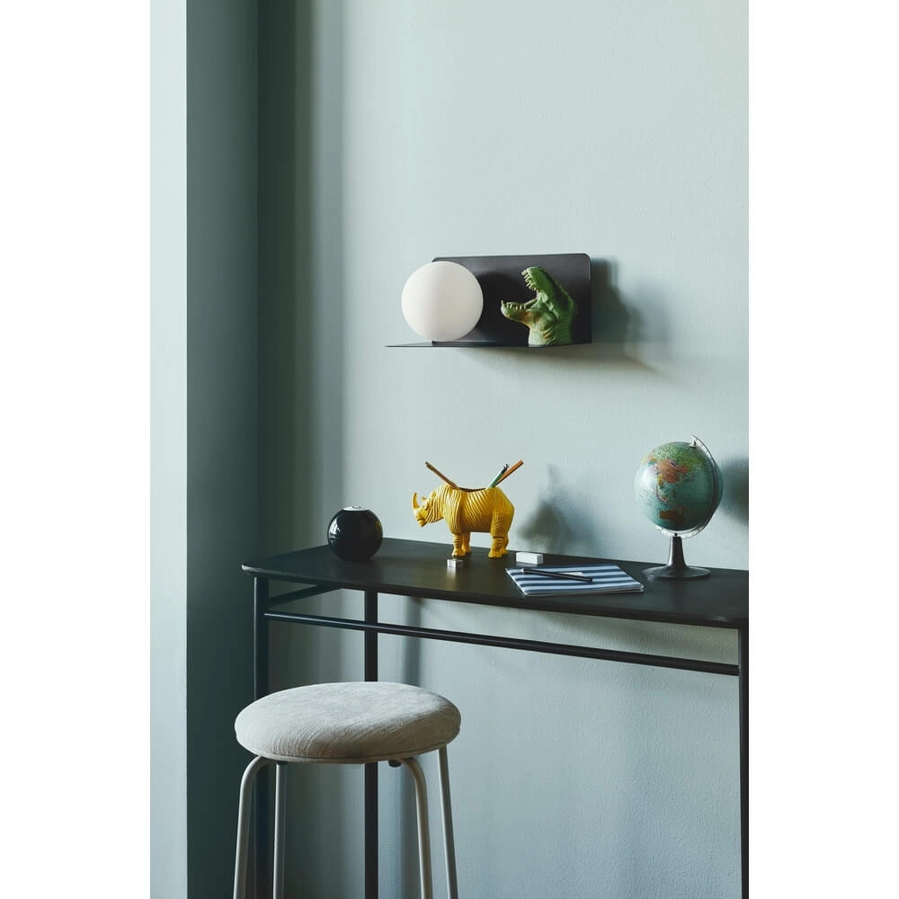 Wandleuchte mit Kugel Lilibeth schwarz Nordlux 5704924016028