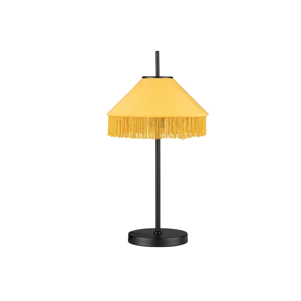 Tiffany-Tischlampe Velvy Gelb Lyora 5212017493798