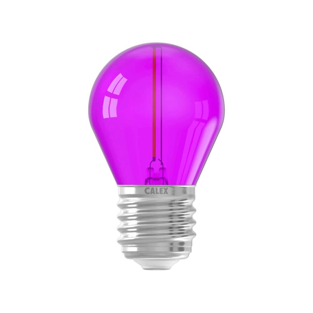 Lichtquelle 1W - E27 - Led Lila für Partylichter