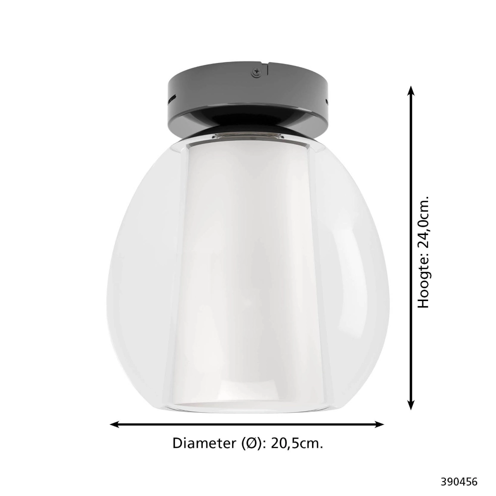 Deckenlampe Menorca Grau mit Fernbedienung Stars of Light 9008606359974