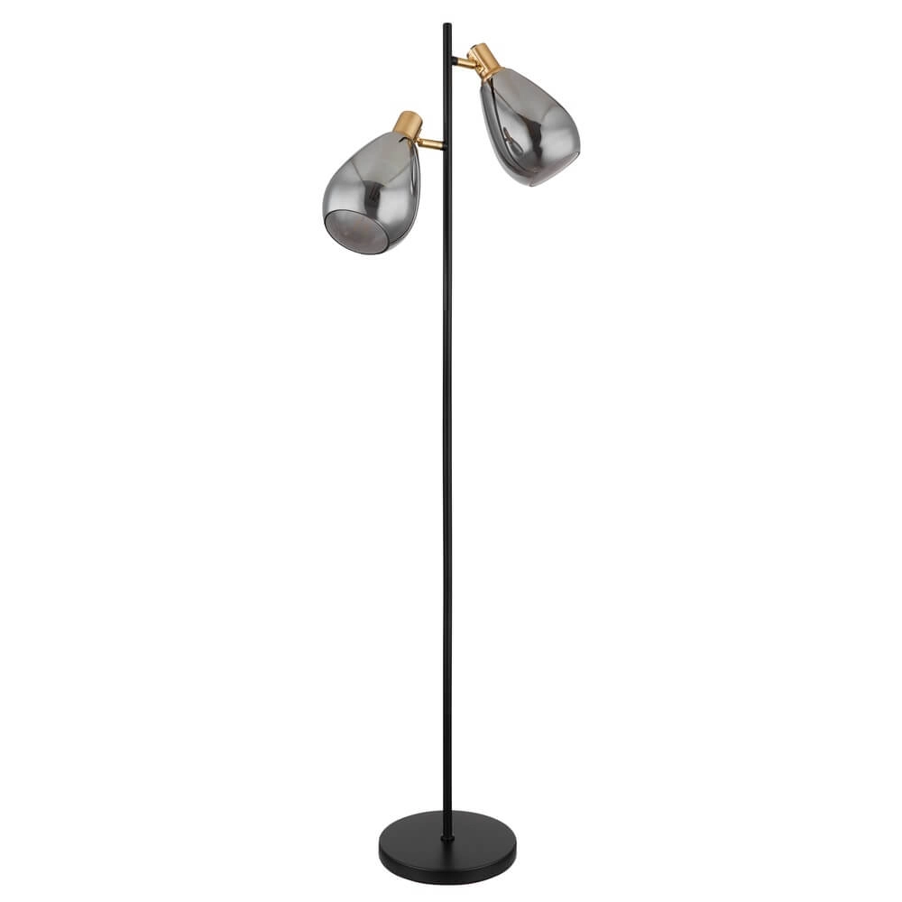 Stehlampe Fanni Schwarzes Doppelzimmer Globo 9007371439799