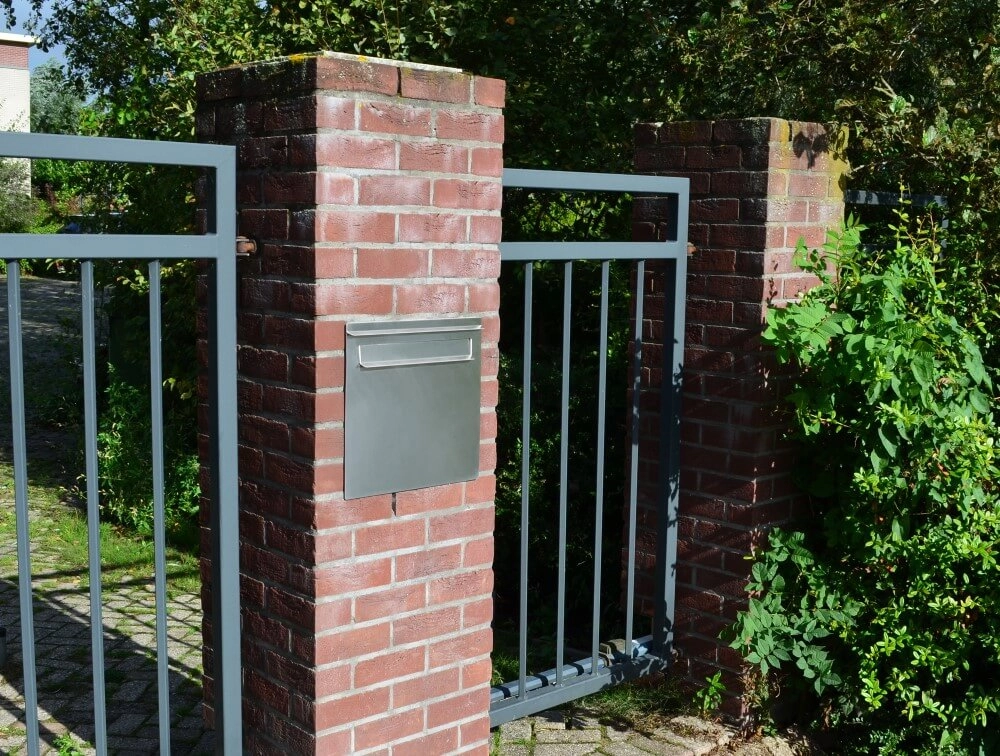 Eingebauter Briefkasten X400 Edelstahl Bobi 6417237050014