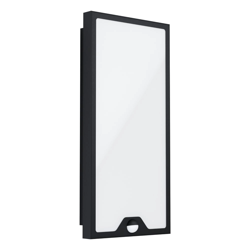LED-Wandleuchte Casazza 42cm mit Bewegungssensor schwarz