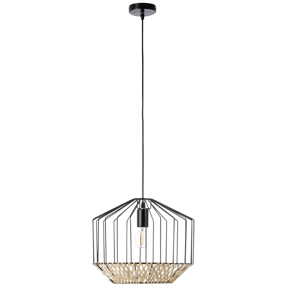Drahtleuchte Templo Rattan Brilliant 4004353377143